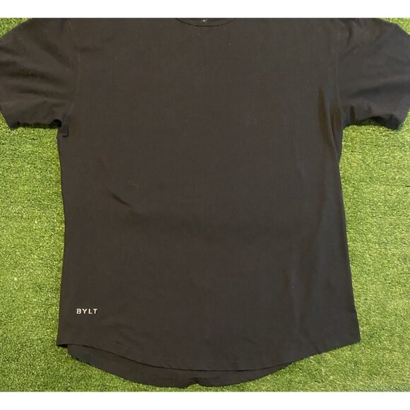 Bylt Basics shirt mens extra large black drop cut short sleeve lightweight 42 - Picture 5 of 10